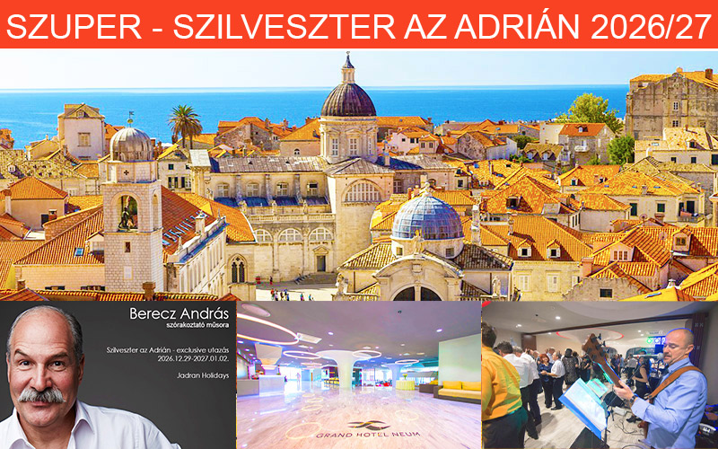 SZILVESZTER AZ ADRIÁN PROGRAM